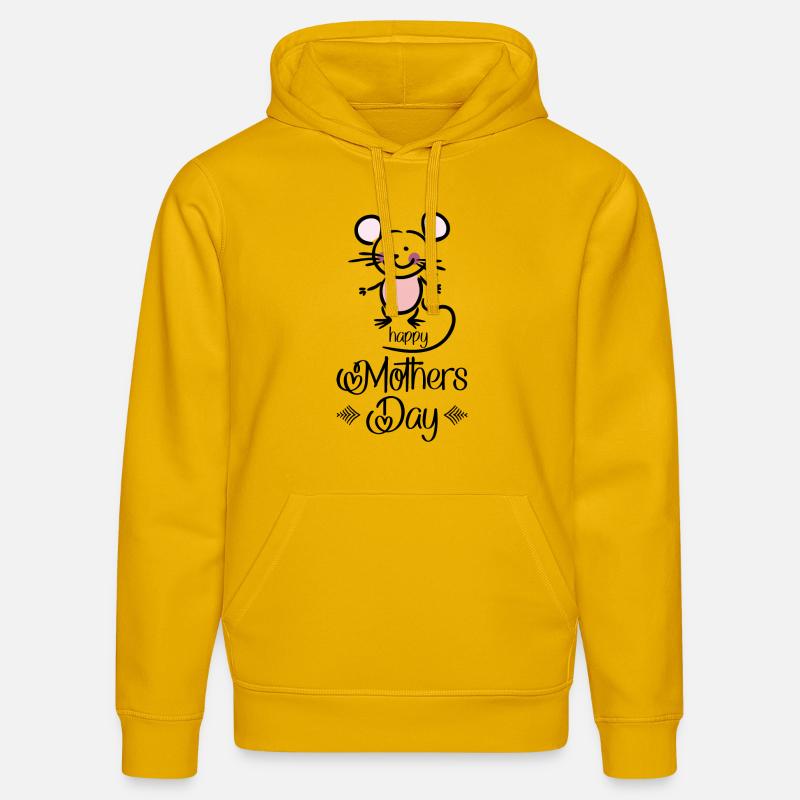 Muttertag - Stanley/Stella Unisex Bio-Hoodie DRUMMER  - Spektralgelb