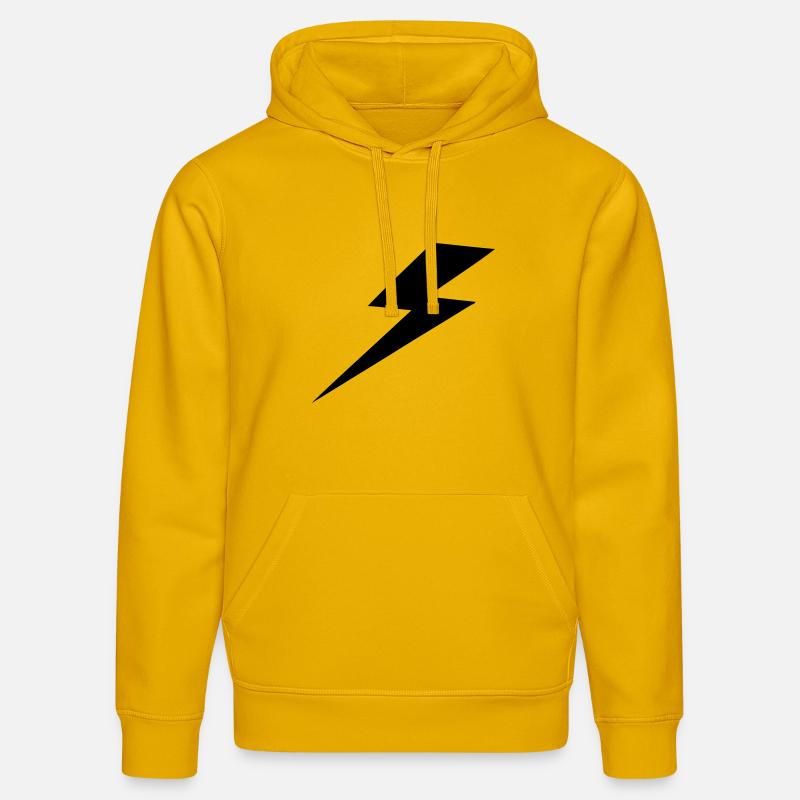 E&R Eclair - Sweat à capuche bio DRUMMER Stanley/Stella Unisexe - jaune spectre