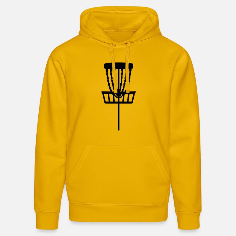 Disc Golf - Sweat à capuche bio DRUMMER Stanley/Stella Unisexe - jaune spectre