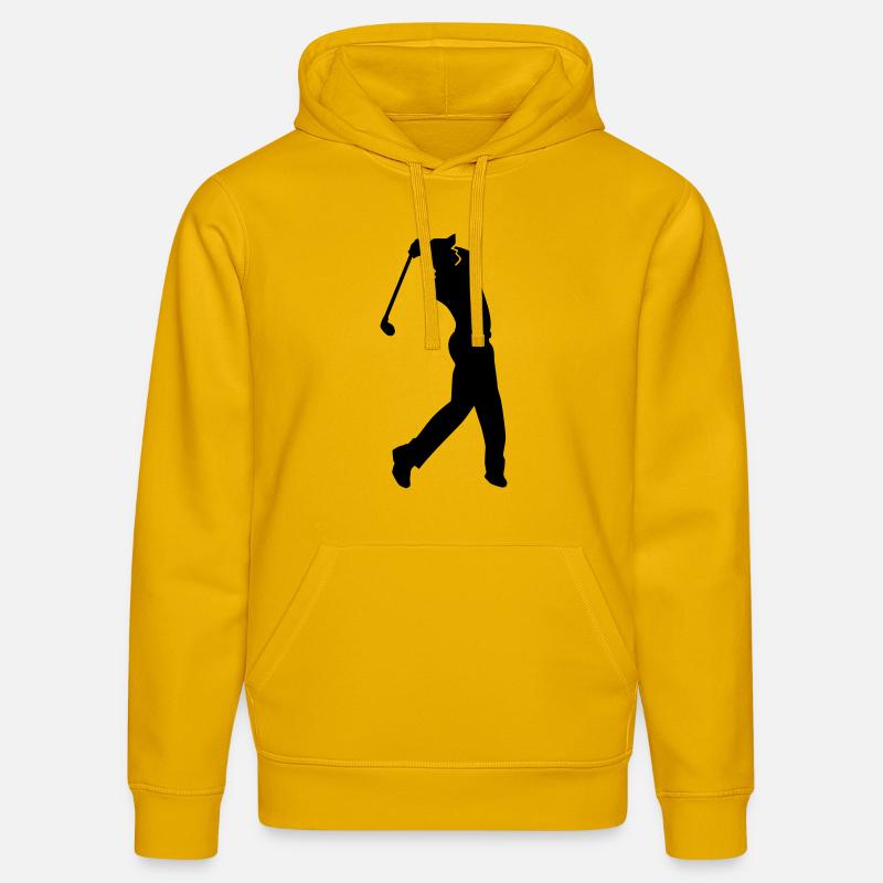 Golf - Sweat à capuche bio DRUMMER Stanley/Stella Unisexe - jaune spectre