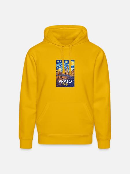 Prato, Italy. - Stanley/Stella DRUMMER Unisex Organic Hoodie - spectra yellow