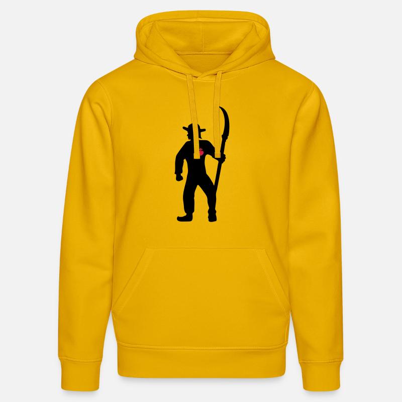 Bauer Bauer aus der Vendée - Stanley/Stella Unisex Bio-Hoodie DRUMMER  - Spektralgelb