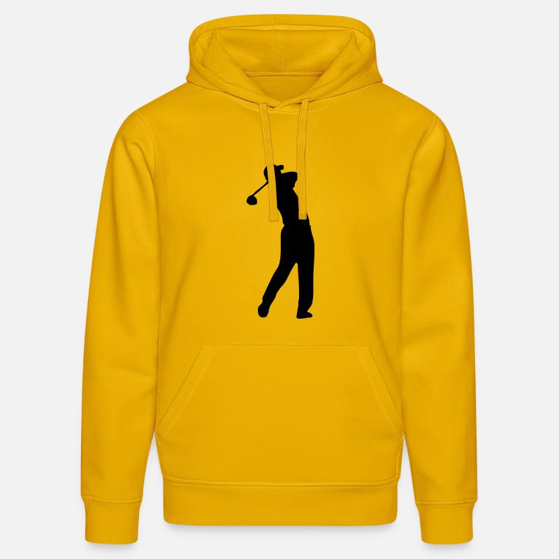 golf - Sweat à capuche bio DRUMMER Stanley/Stella Unisexe - jaune spectre