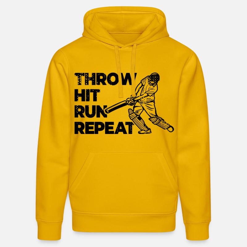 Cricket Techniques - Sweat à capuche bio DRUMMER Stanley/Stella Unisexe - jaune spectre