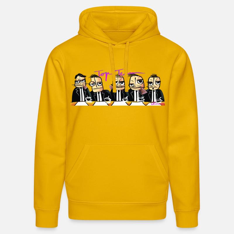 Tasse à café - Top Team - Sweat à capuche bio DRUMMER Stanley/Stella Unisexe - jaune spectre