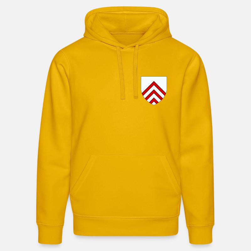Blason du Perche - Sweat à capuche bio DRUMMER Stanley/Stella Unisexe - jaune spectre