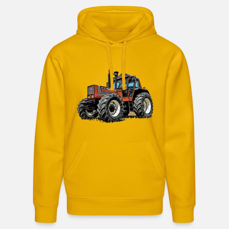 Ackerbeast 100 - Sweat à capuche bio DRUMMER Stanley/Stella Unisexe - jaune spectre