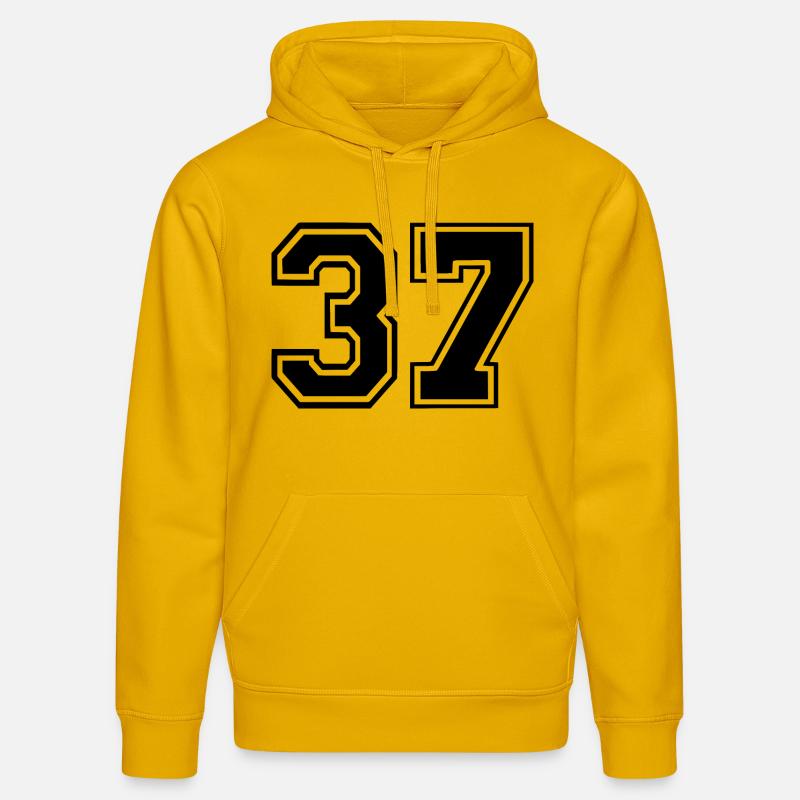 37 - Sweat à capuche bio DRUMMER Stanley/Stella Unisexe - jaune spectre