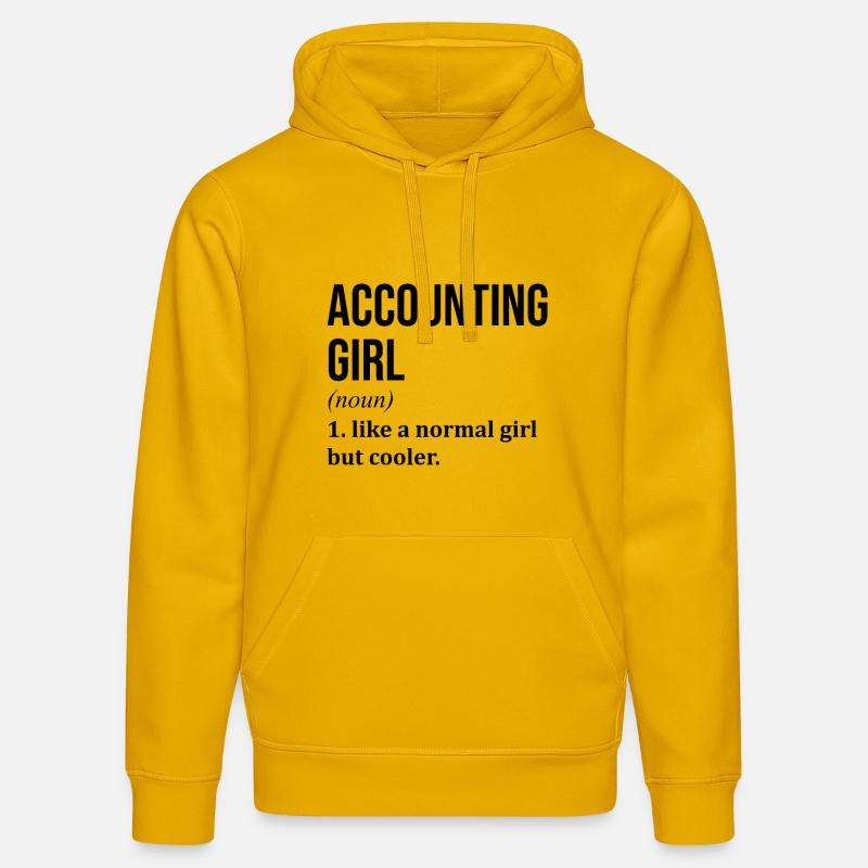 comptable - Sweat à capuche bio DRUMMER Stanley/Stella Unisexe - jaune spectre