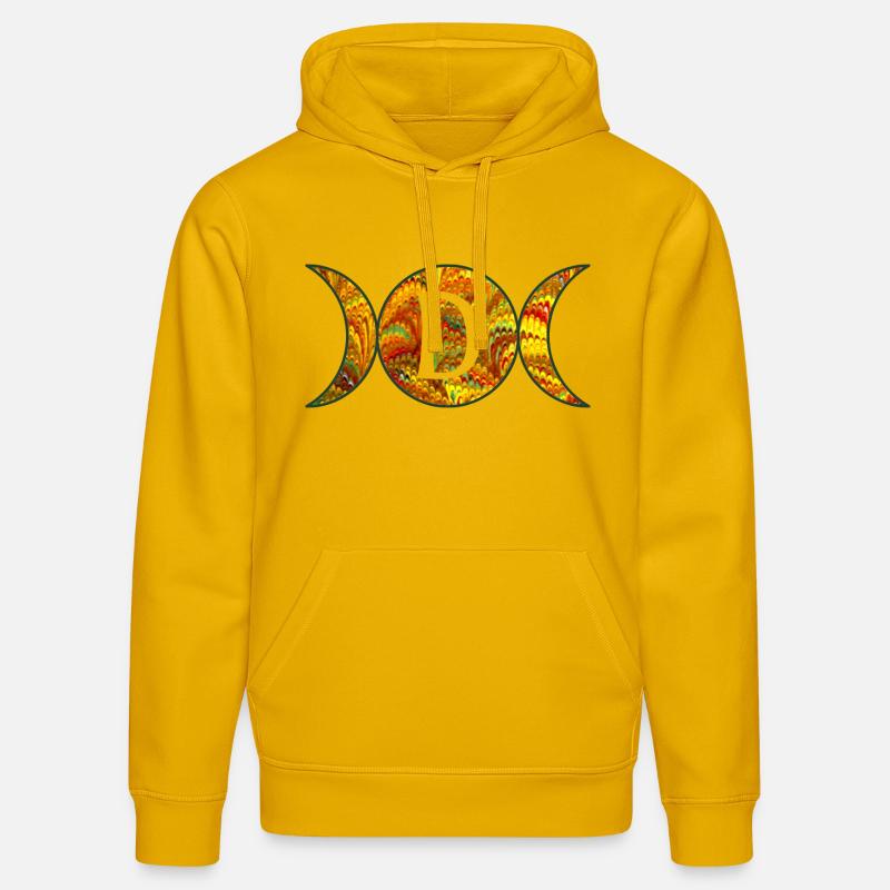 mondphasen e 38 d - Stanley/Stella Unisex Bio-Hoodie DRUMMER  - Spektralgelb