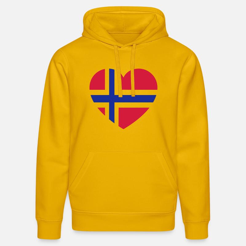 norway - Stanley/Stella Unisex Bio-Hoodie DRUMMER  - Spektralgelb