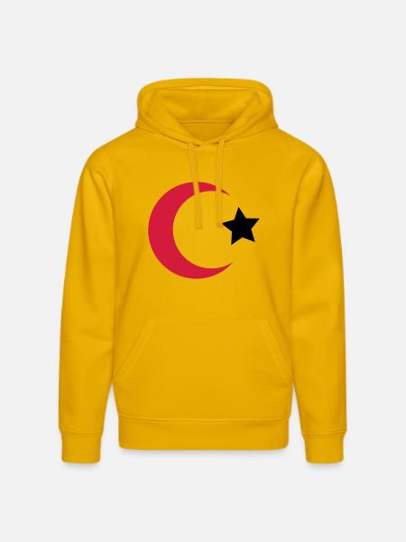 türkei - Stanley/Stella Unisex Bio-Hoodie DRUMMER - Spektralgelb