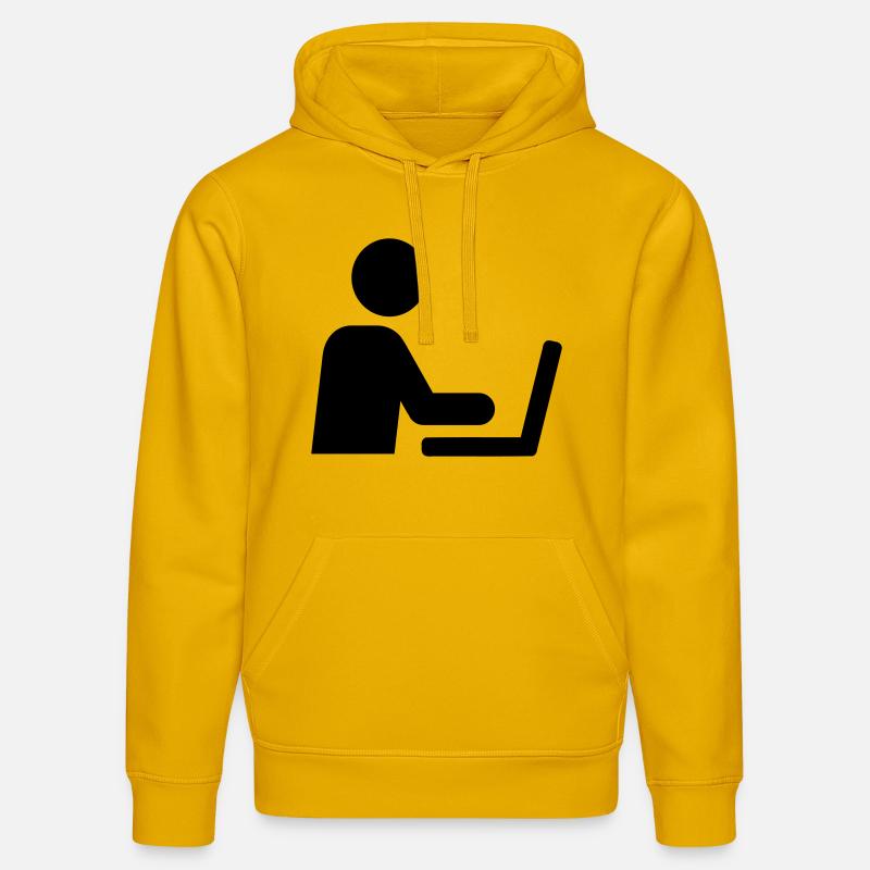 Computer - Stanley/Stella Unisex Bio-Hoodie DRUMMER  - Spektralgelb