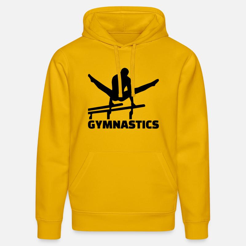 Gymnastics - Sweat à capuche bio DRUMMER Stanley/Stella Unisexe - jaune spectre
