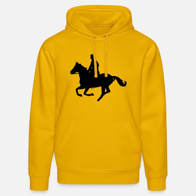 cavalier - Sweat à capuche bio DRUMMER Stanley/Stella Unisexe - jaune spectre