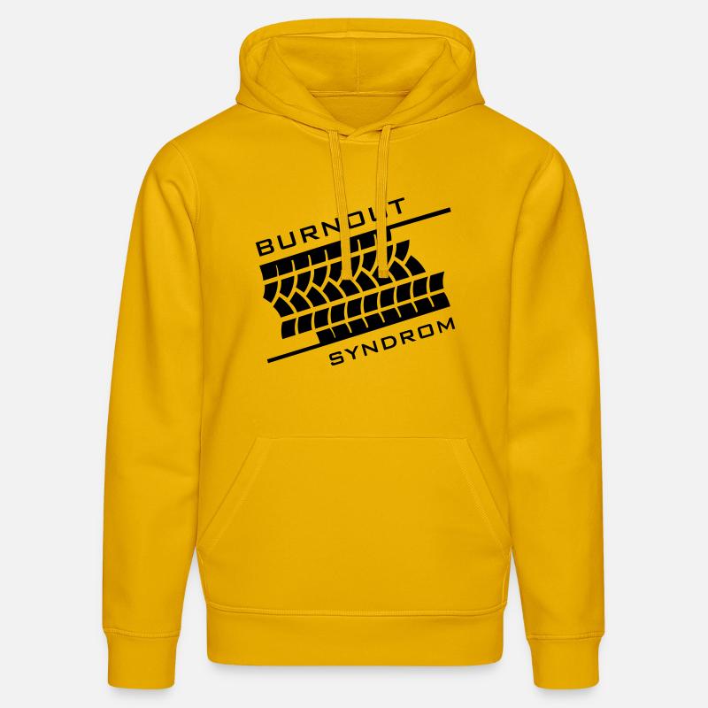 designer de voitures - Sweat à capuche bio DRUMMER Stanley/Stella Unisexe - jaune spectre