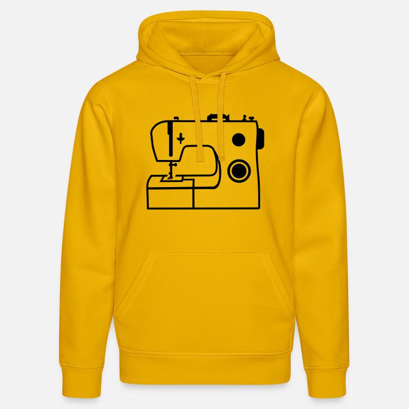 Couseuse - Sweat à capuche bio DRUMMER Stanley/Stella Unisexe - jaune spectre