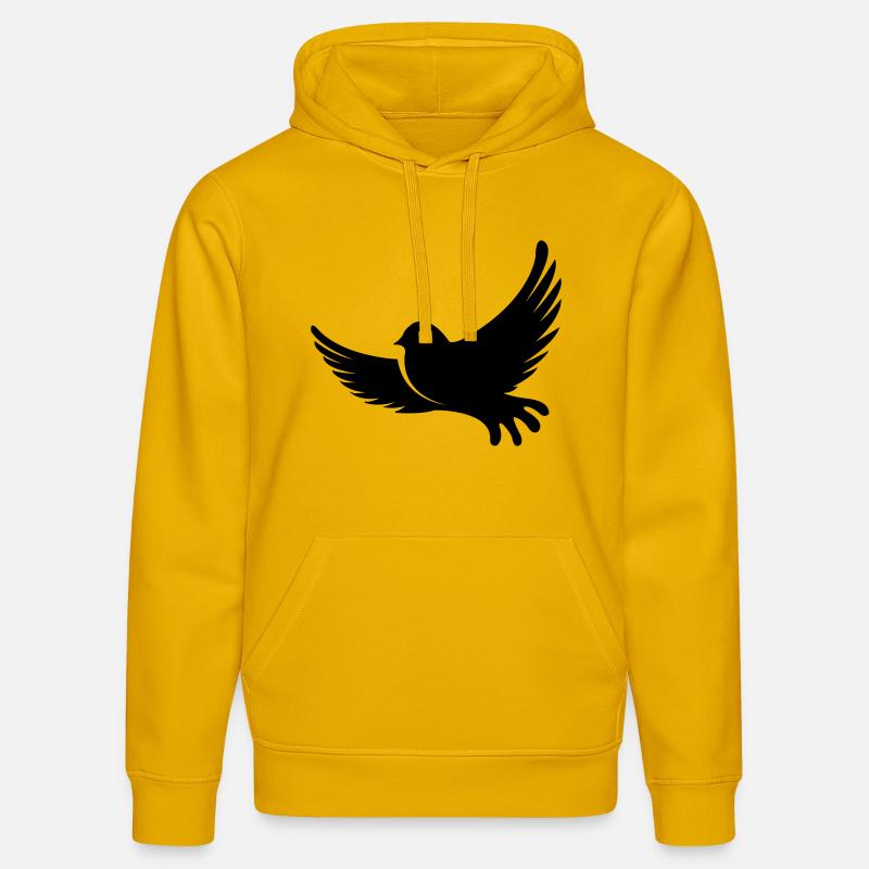 vogel - Sweat à capuche bio DRUMMER Stanley/Stella Unisexe - jaune spectre
