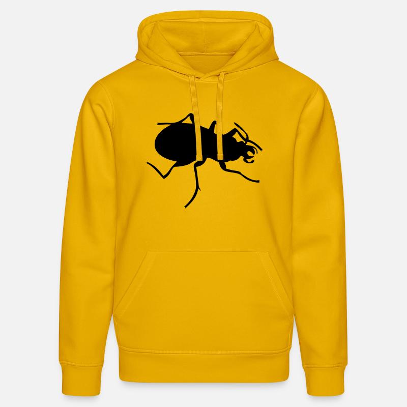 Beetle - Sweat à capuche bio DRUMMER Stanley/Stella Unisexe - jaune spectre