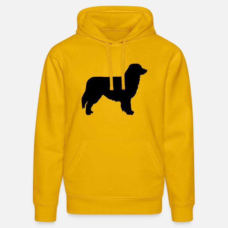 Australian Shepherd - Stanley/Stella Unisex Bio-Hoodie DRUMMER  - Spektralgelb