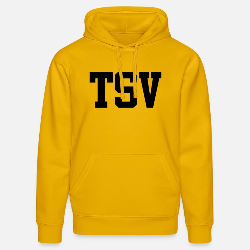 tsv - Sweat à capuche bio DRUMMER Stanley/Stella Unisexe - jaune spectre