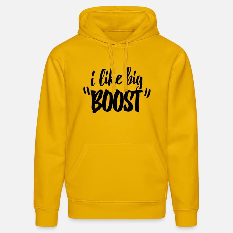 Big Boost - Sweat à capuche bio DRUMMER Stanley/Stella Unisexe - jaune spectre
