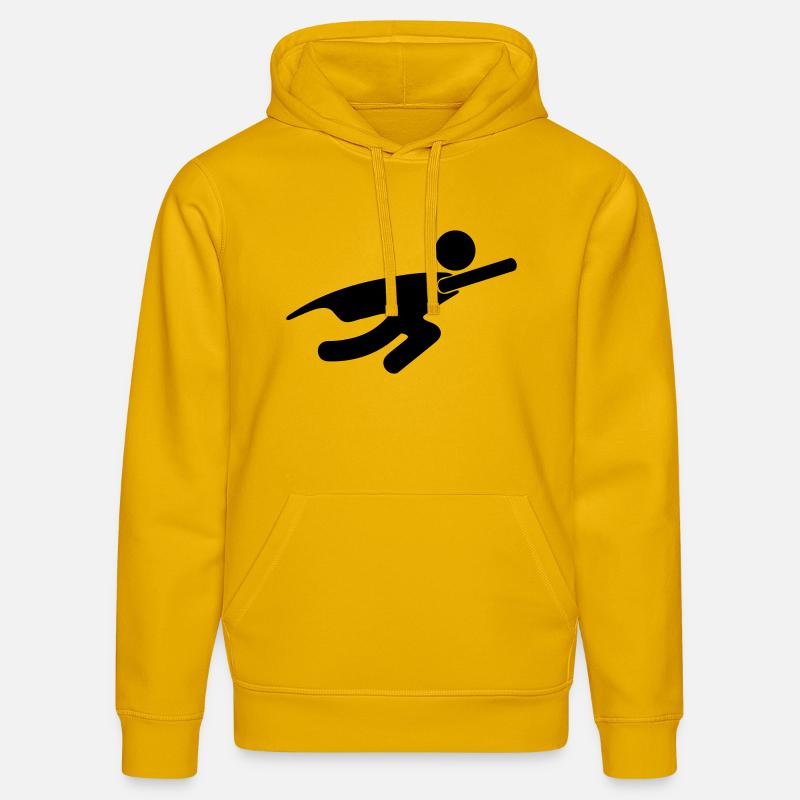 Superheld - Stanley/Stella Unisex Bio-Hoodie DRUMMER  - Spektralgelb