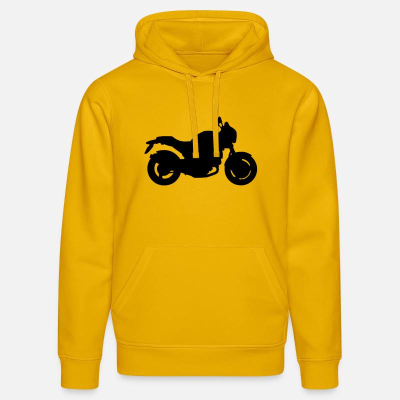 Monster - Sweat à capuche bio DRUMMER Stanley/Stella Unisexe - jaune spectre