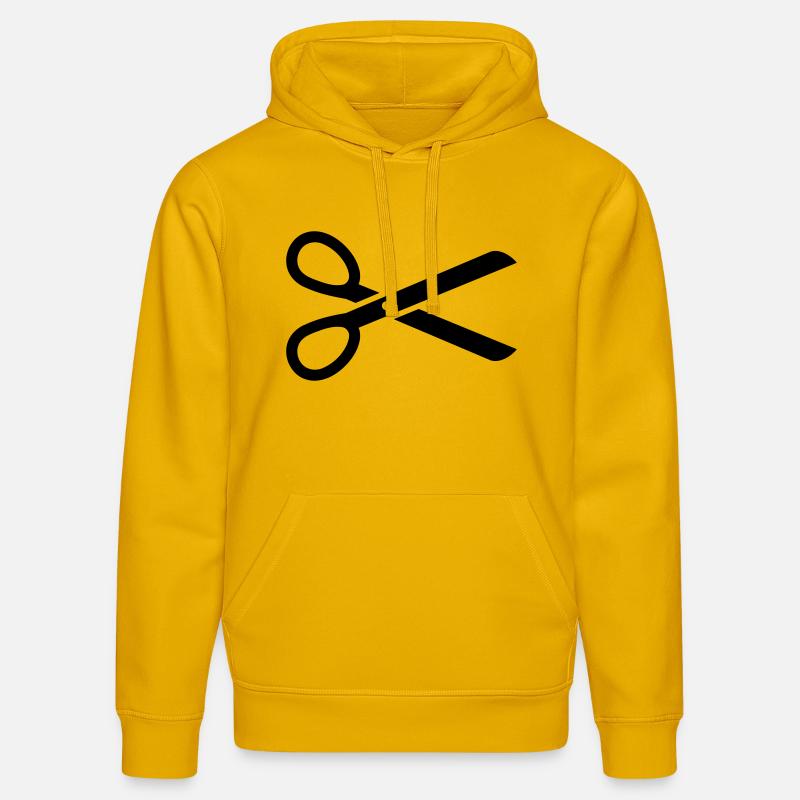 Ciseaux - Sweat à capuche bio DRUMMER Stanley/Stella Unisexe - jaune spectre