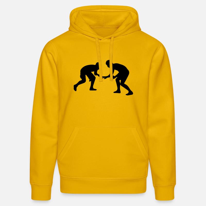 Catch - Sweat à capuche bio DRUMMER Stanley/Stella Unisexe - jaune spectre