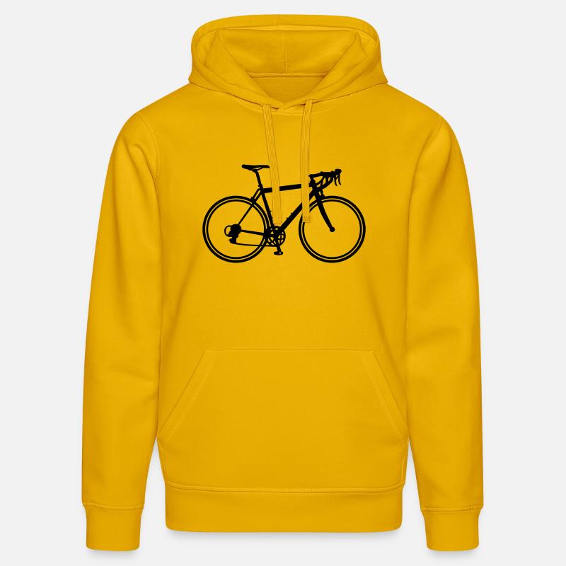 Bicyclette - Sweat à capuche bio DRUMMER Stanley/Stella Unisexe - jaune spectre
