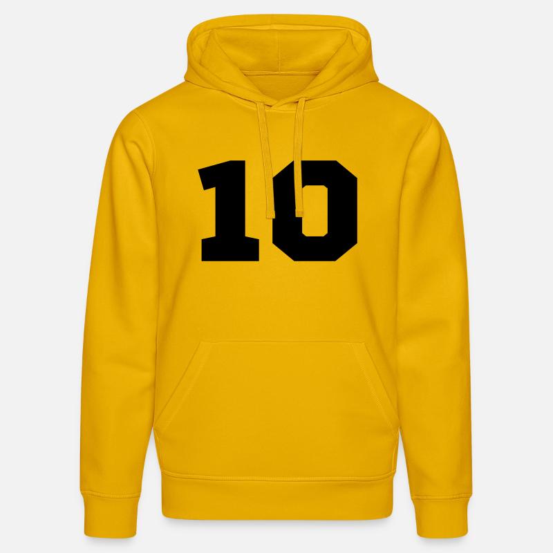 10 - Sweat à capuche bio DRUMMER Stanley/Stella Unisexe - jaune spectre