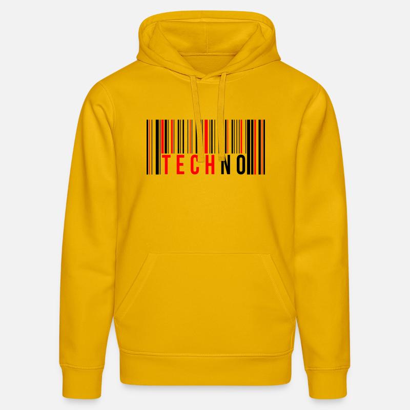 Techno Code - Stanley/Stella Unisex Bio-Hoodie DRUMMER  - Spektralgelb