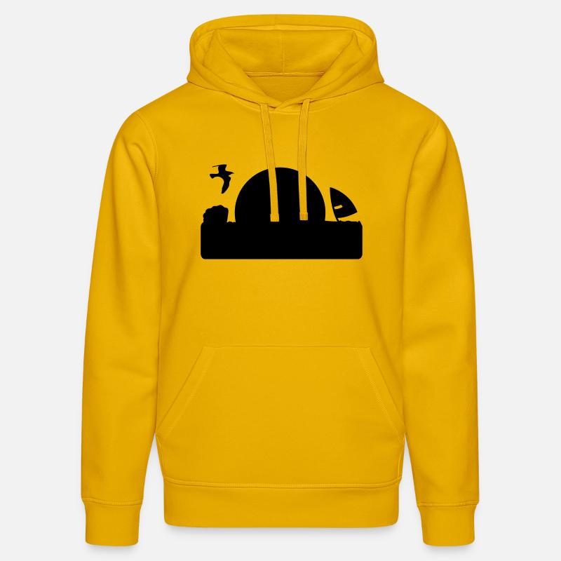 Heringsdorf - Stanley/Stella Unisex Bio-Hoodie DRUMMER - Spektralgelb