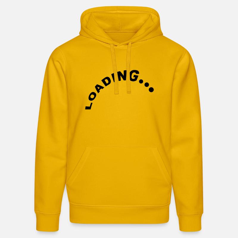 Loading Design - Sweat à capuche bio DRUMMER Stanley/Stella Unisexe - jaune spectre