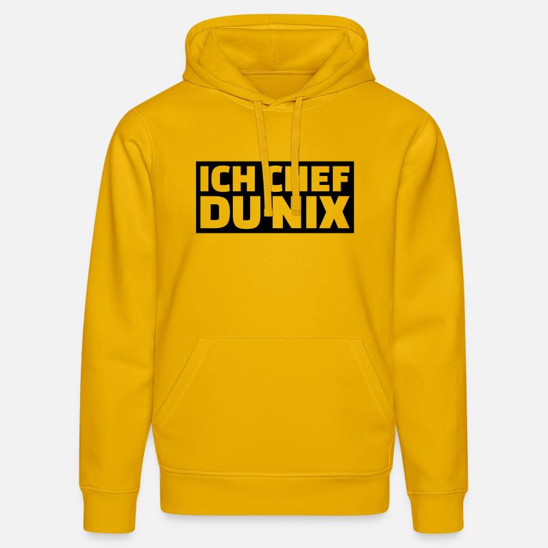 Chef - Stanley/Stella Unisex Bio-Hoodie DRUMMER  - Spektralgelb