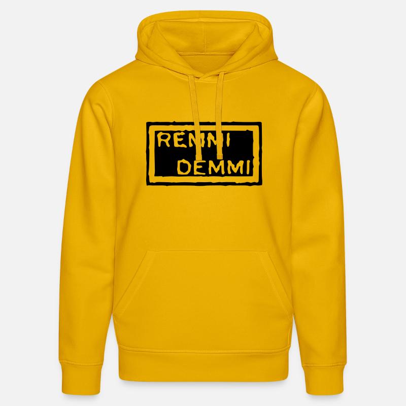remmidemmi - Stanley/Stella Unisex Bio-Hoodie DRUMMER - Spektralgelb