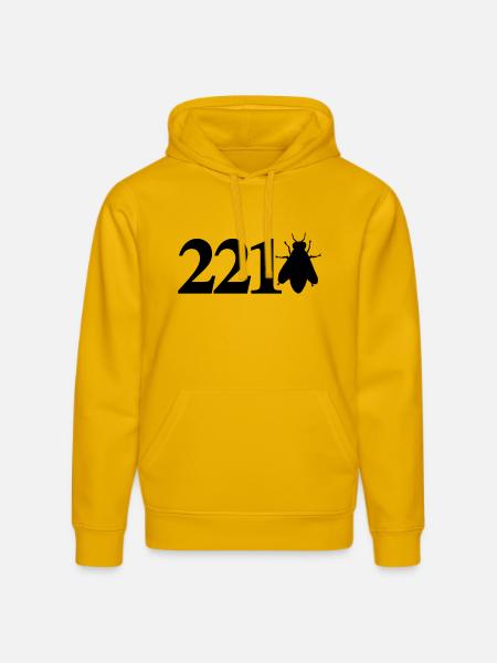 sherlock_221bee - Stanley/Stella DRUMMER Unisex Organic Hoodie - spectra yellow