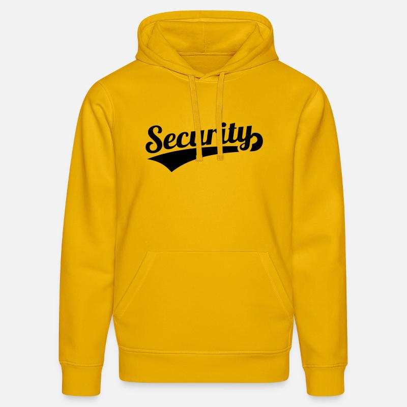 Security - Sweat à capuche bio DRUMMER Stanley/Stella Unisexe - jaune spectre