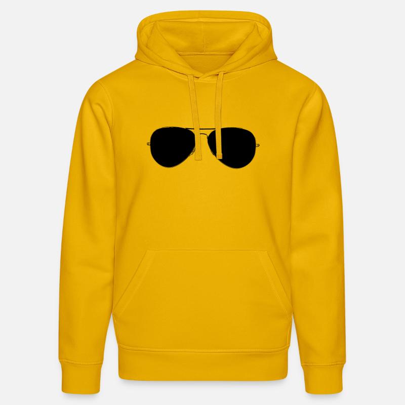C'est ça la classe ! - Sweat à capuche bio DRUMMER Stanley/Stella Unisexe - jaune spectre