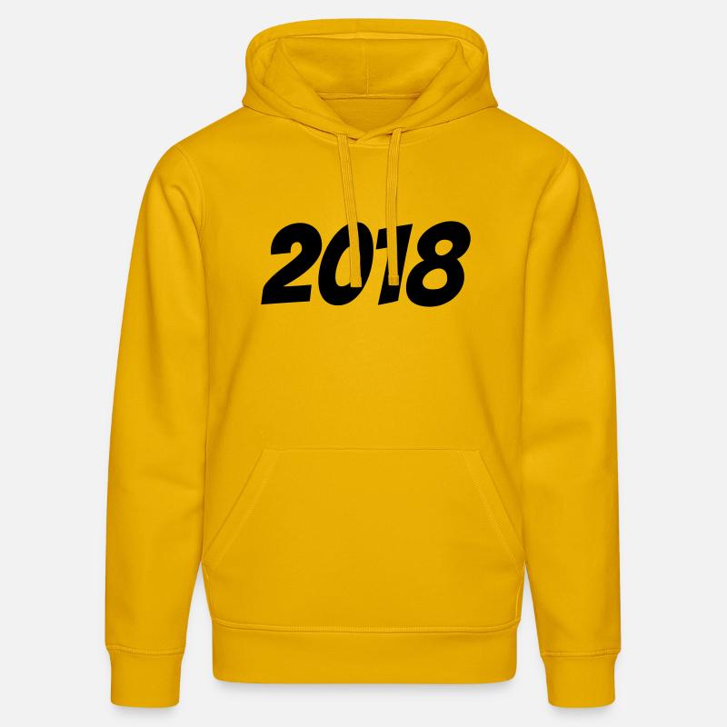 2018 - Sweat à capuche bio DRUMMER Stanley/Stella Unisexe - jaune spectre