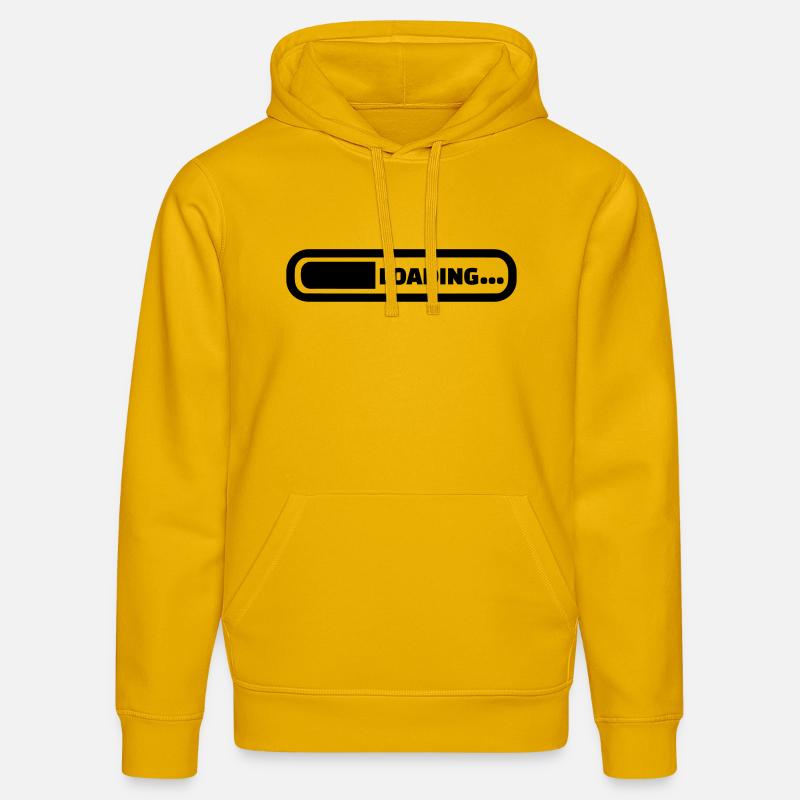 Loading - Sweat à capuche bio DRUMMER Stanley/Stella Unisexe - jaune spectre