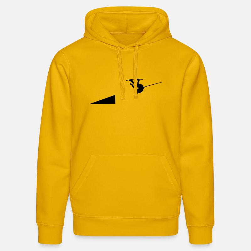 Wakeboarder/Wakeboard kicker summer 2012 - Sweat à capuche bio DRUMMER Stanley/Stella Unisexe - jaune spectre