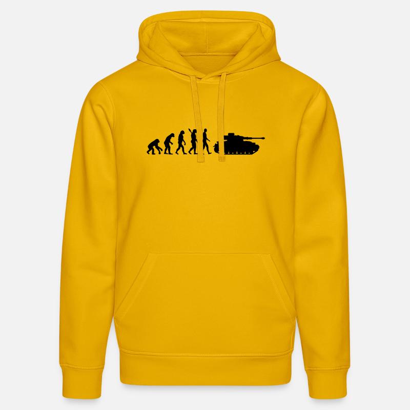 Evolution Tank - Sweat à capuche bio DRUMMER Stanley/Stella Unisexe - jaune spectre