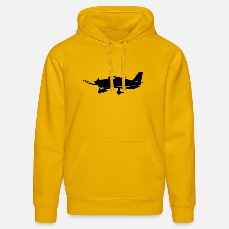 Rouge-gorge - Sweat à capuche bio DRUMMER Stanley/Stella Unisexe - jaune spectre