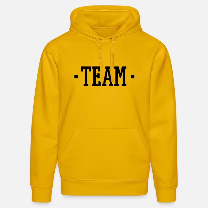 TEAM - Stanley/Stella Unisex Bio-Hoodie DRUMMER - Spektralgelb