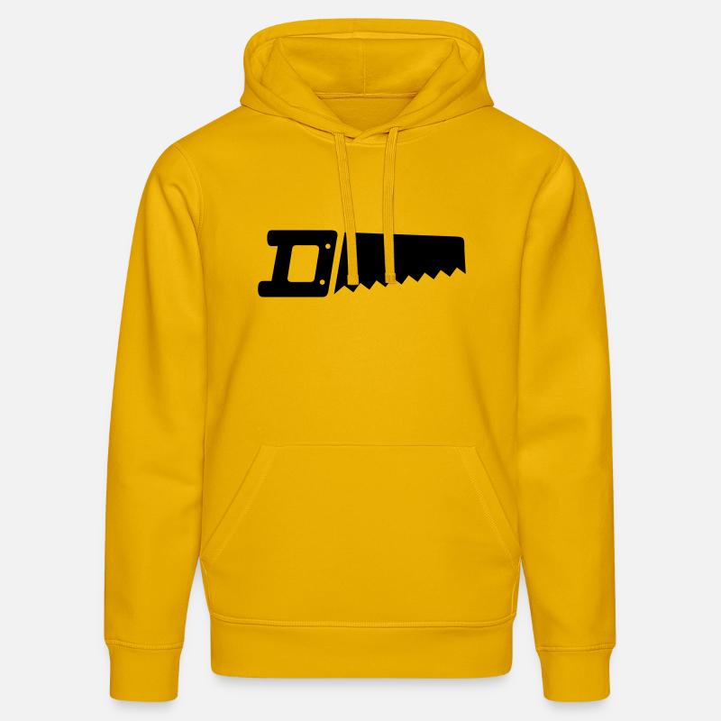 Säge - Stanley/Stella Unisex Bio-Hoodie DRUMMER  - Spektralgelb