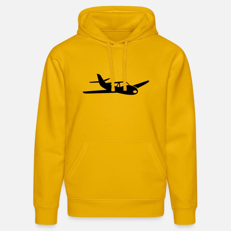 plan sportif petits - Sweat à capuche bio DRUMMER Stanley/Stella Unisexe - jaune spectre