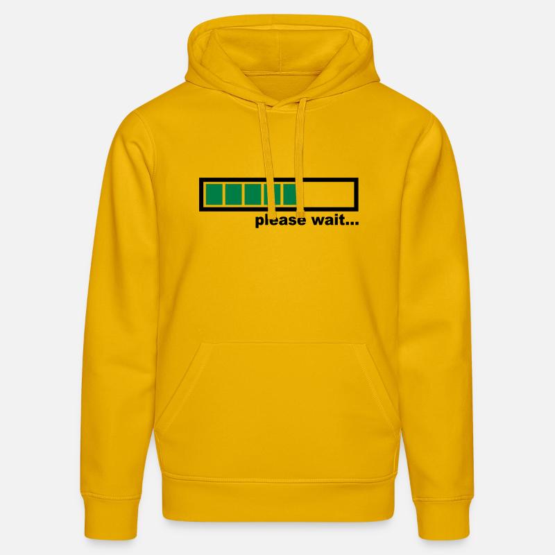 Loading - Sweat à capuche bio DRUMMER Stanley/Stella Unisexe - jaune spectre