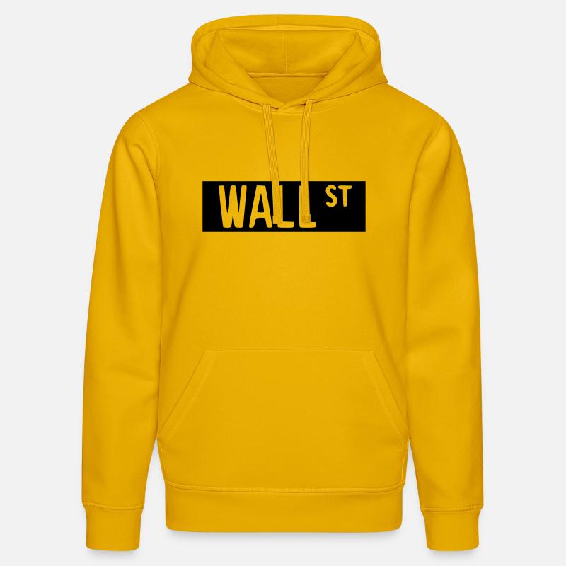 Wall Street 2 - Sweat à capuche bio DRUMMER Stanley/Stella Unisexe - jaune spectre